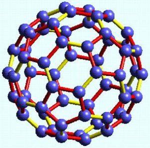 Carbon 60 Molecule.
